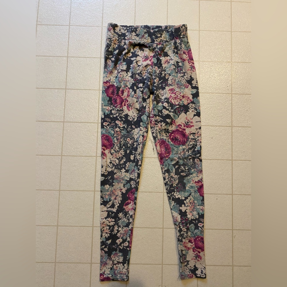 Floral High-Waisted Leggings